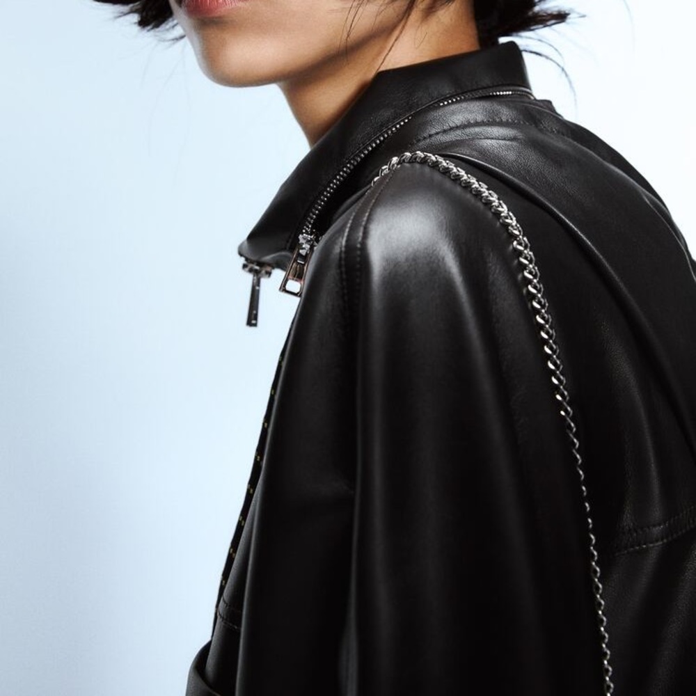 Faux leather Jacket - Picture 3 of 4